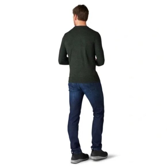 Smartwool Men's Dark Brown Wool Blend Sweater, Size Large - Picture 3 of 10